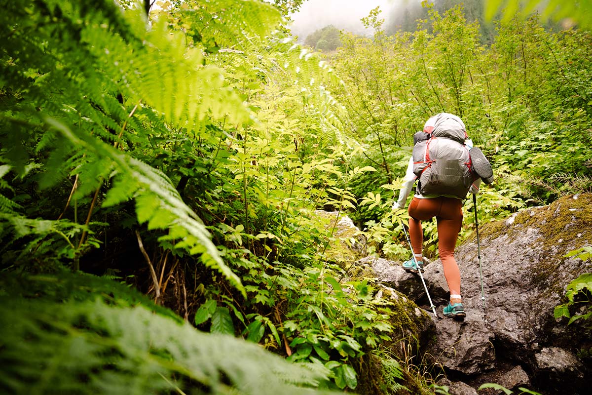 Women's hiking pant legging (freedom of movement)